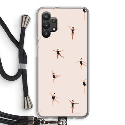 Dancing #1: Samsung Galaxy A32 5G Transparant Hoesje met koord