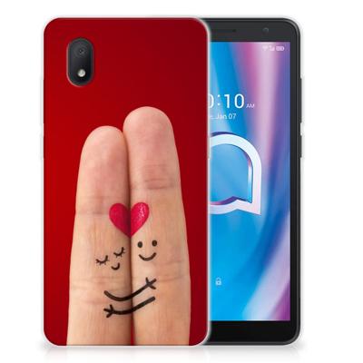 Alcatel 1B (2020) | Sillicone Back Cover | Liefde - Origineel Romantisch Cadeau