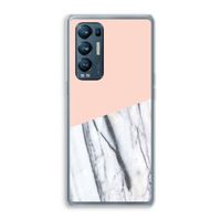 A touch of peach: Oppo Find X3 Neo Transparant Hoesje