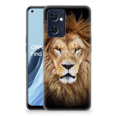 OPPO Reno 7 5G | Find X5 Lite | TPU Hoesje | Leeuw