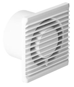 Orno Badkamer - Toilet ventilator wit 100mm + timer en sensor - 8611020