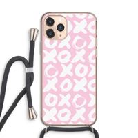 XOXO: iPhone 11 Pro Transparant Hoesje met koord