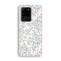 Sierlijke bloemen: Samsung Galaxy S20 Ultra Transparant Hoesje