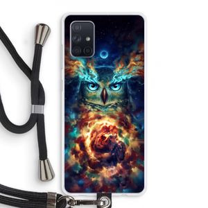 Aurowla: Samsung Galaxy A71 Transparant Hoesje met koord