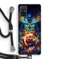 Aurowla: Samsung Galaxy A71 Transparant Hoesje met koord