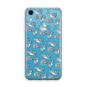 Poezen: iPhone XR Transparant Hoesje