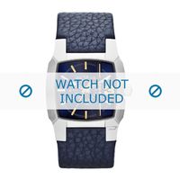 Diesel horlogeband DZ1636 Leder Blauw 27mm
