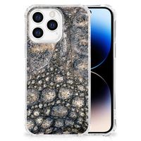 iPhone 14 Pro Case Anti-shock Krokodillenprint