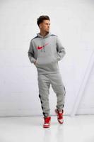 Nike Sportswear Club Trainingspak Heren Grijs - Maat S - Kleur: Grijs | Soccerfanshop - thumbnail