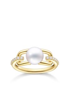 TASAKI bague Collection Line Fine Link en or 18ct