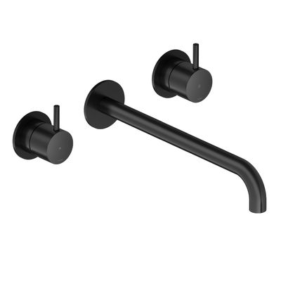 Hotbath Cobber inbouw wastafelkraan 25cm zwart mat Hotbath Cobber inbouw wastafelkraan 25cm zwart mat