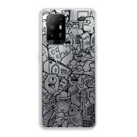 Vexx Black City : Oppo A94 5G Transparant Hoesje