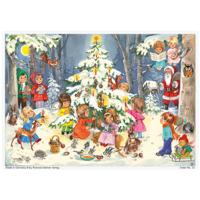 A4 Adventskalender Spel en Plezier bij de Kerstboom A4 Adventskalender Spel en Plezier bij de Kerstboom