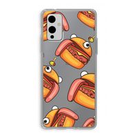 Hamburger: OnePlus 9 Transparant Hoesje