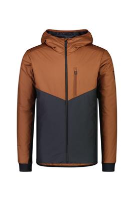 Mons Royale Arete Wool Insulation Heren Isolatiejas Dark Copper / Black L