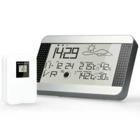 Alecto WS-1700 - Weerstation met draadloze buitensensor, zilver