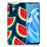 OPPO A91 | Siliconen Case | Watermelons