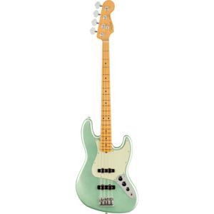 Fender American Professional II Jazz Bass Mystic Surf Green MN elektrische basgitaar met koffer