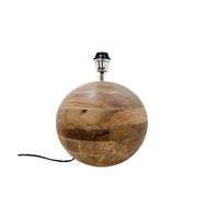 HSM Collection tafellamp Timber - naturel - 40x30 cm - Leen Bakker