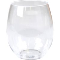 Depa Drinkglazen - 4x - transparant -A onbreekbaar kunststof - 390 ml - Drinkglazen