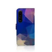 Sony Xperia 1 IV Book Case Polygon Dark