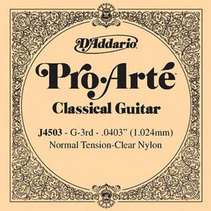 D'Addario J4503 snaar voor klassieke gitaar normal tension (G3)