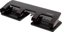 Q-CONNECT 4-gaatsperforator, tot 25 blad, zwart