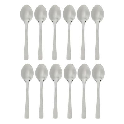 Koffielepels/theelepels - 18 stuks - RVS - 9,5 cm
