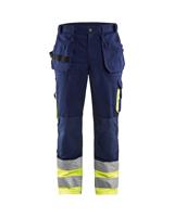 Blåkläder Werkbroek High-Vis 15291860 | Marine/High-Vis Geel | Maat 44 - 7330509287927