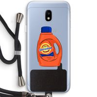 Ultra Sensitive: Samsung Galaxy J3 (2017) Transparant Hoesje met koord