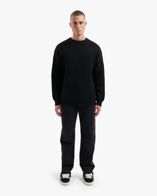 Croyez Gallery Knit Sweater Heren Zwart - Maat S - Kleur: Zwart | Soccerfanshop
