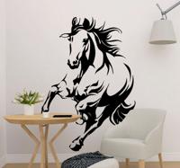 Dieren stickers rennende paard Dieren stickers rennende paard