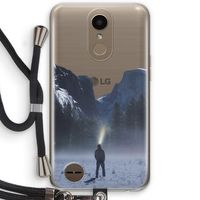 Wanderlust: LG K10 (2017) Transparant Hoesje met koord