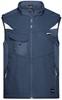 James & Nicholson JN845 Workwear Softshell Vest -STRONG- - Navy/Navy - XS - thumbnail