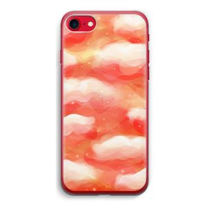 Lichte Wolken: iPhone SE 2020 Transparant Hoesje