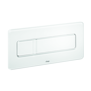 Drukplaat Viega Visign for More 105 Glas Wit