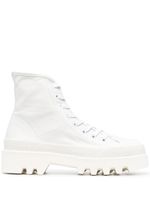 Proenza Schouler bottines à semelle épaisse - Blanc