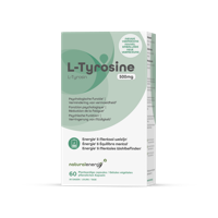 Natural Energy L-tyrosine 500mg 60 Capsules - thumbnail