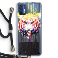 Fading: Motorola Moto G9 Plus Transparant Hoesje met koord