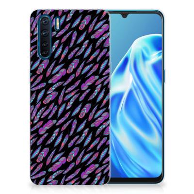 OPPO A91 | TPU bumper | Feathers Color OPPO A91 | TPU bumper | Feathers Color