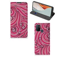 OnePlus Nord N100 | Bookcase | Swirl Pink