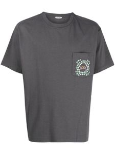 BODE logo-embroidered cotton T-shirt - Gris