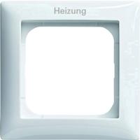 Busch-Jaeger 1721 JH-914 Verwarmingsnoodschakelaar Frame 1-voudig Busch-balance SI Alpine-wit 1 stuk(s)