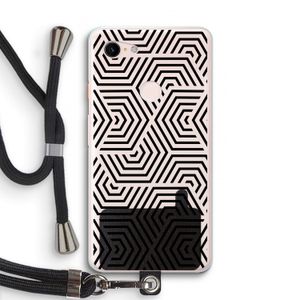 Magic pattern: Pixel 3 XL Transparant Hoesje met koord