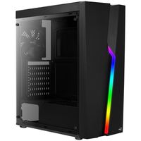 Aerocool Bolt Midi Tower Zwart - thumbnail