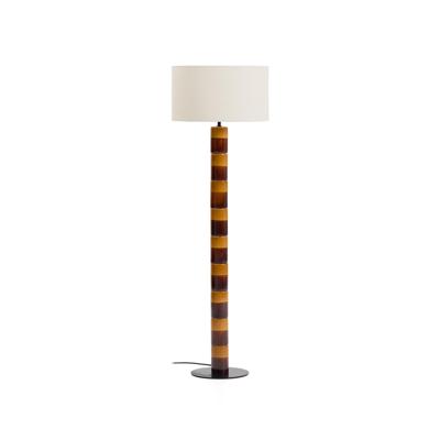 Kave Home Vloerlamp 'Mavran' Keramiek en stof
