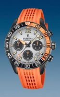 Horlogeband Festina F20518/1 Rubber Oranje