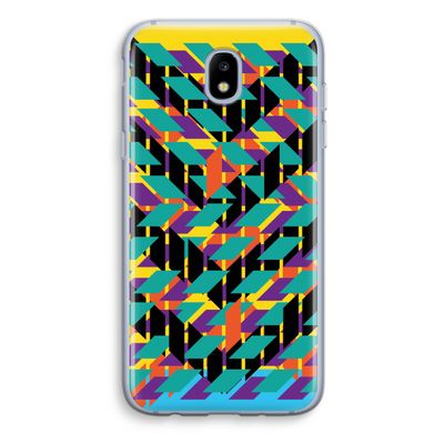 Skew Bee 1: Samsung Galaxy J5 (2017) Transparant Hoesje