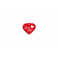 Naamplaatje Imarc Heart Rood