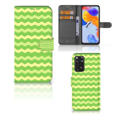 Xiaomi Redmi Note 11 Pro 5G/4G | Telefoon Hoesje | Waves Green